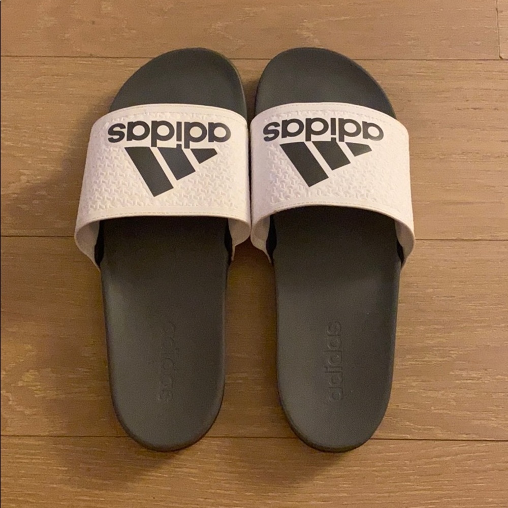 EUC Adidas slides